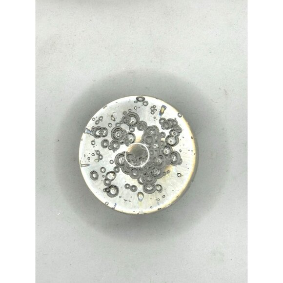 Clear Glass Bubble Paperweight Round Orb Decoration - Picture 3 of 6